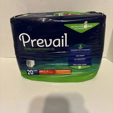Prevail Adult Unisex Disposable Undies MEDIUM Xtra Absorbency