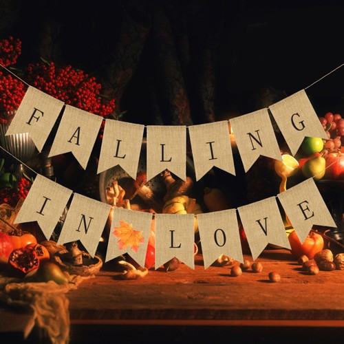Linen Banner Letters Hanging Flag Bunting Banners for - Picture 6 of 12