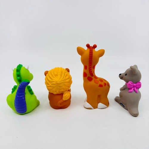 Fisher Price Y2k Early 2000's Little People Set Of 7 Animals/Mini People Figure - Picture 5 of 6