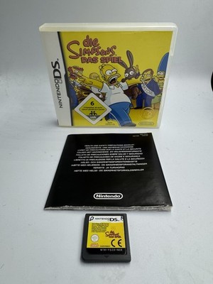 Die Simpsons Das Spiel - Nintendo DS - mit Hülle (ohne Anleitung)