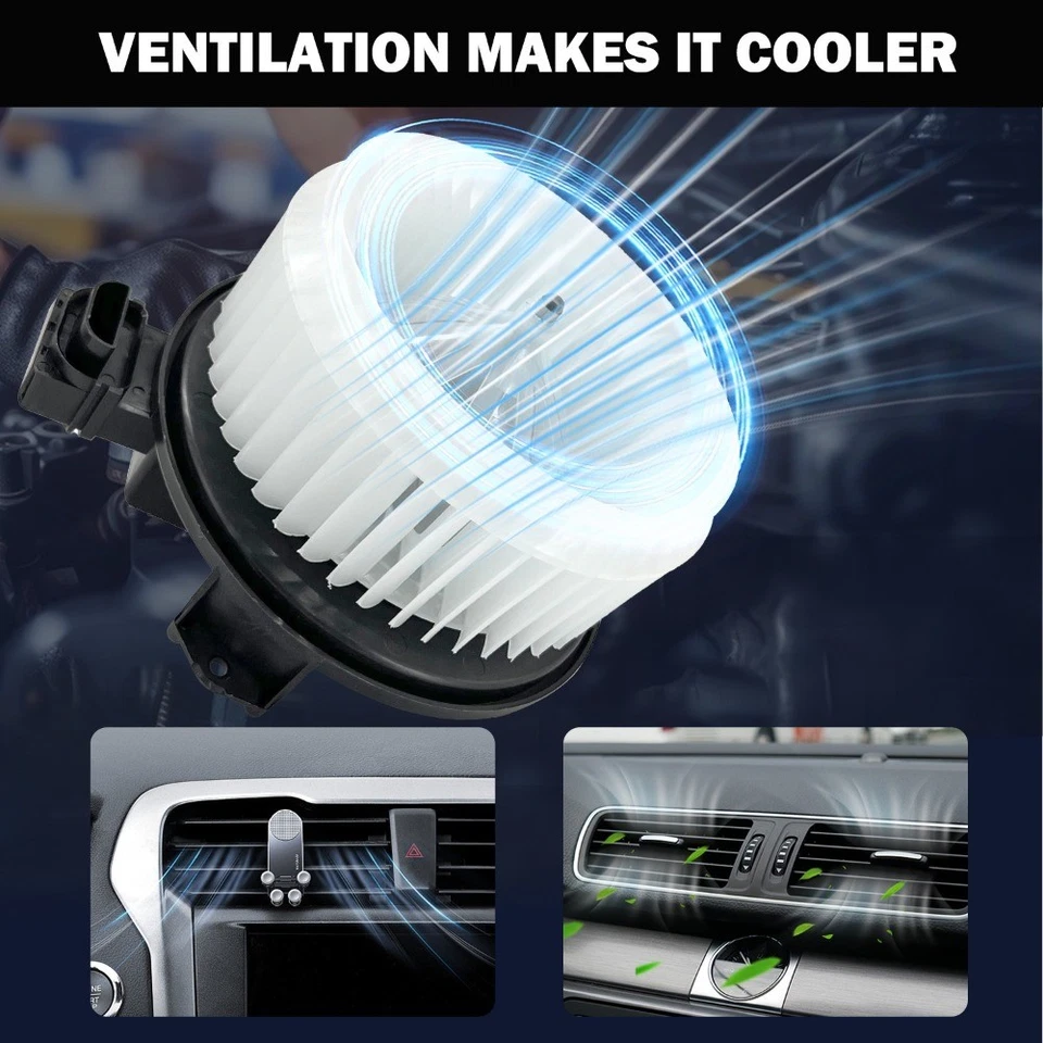 700289 HVAC A/C Calentador Soplador Motor con Ventilador para Mazda Ram ProMaster 2500 Foto 4 de 4