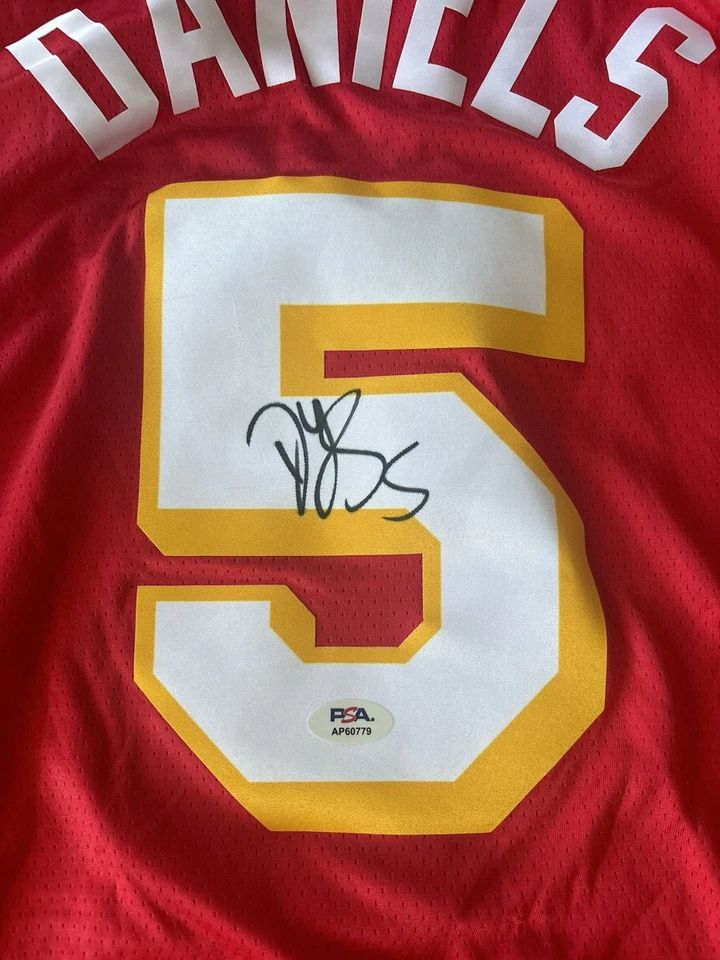 Dyson Daniels Signed Atlanta Hawks Jersey Autograph Invest NBA Hot PSA COA - Image 2 of 2