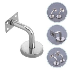 4 Pcs Handrail Support Bracket for Indoor Stairs Brackets Staircases