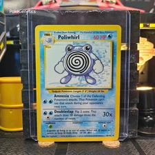 Poliwhirl Base Set Pokémon TCG 38/102 Unlimited Uncommon