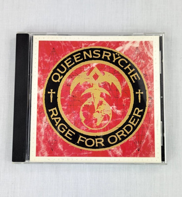 Queensryche: Rage for Order Audio Music CD 1986 EMI Records