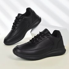 Men's plus Size Chef Shoes Light Non-Slip Oil-Proof Waterproof Kitchen Work Casu