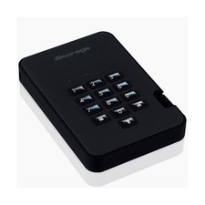 Image of iStorage diskAshur2 1TB Secure Encrypted SSD USB 3.2 256-bit Black
