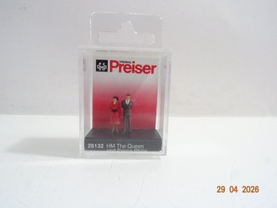 Preiser H0 28132 HM The Queen and Prince Philip Figur in OVP PK6039