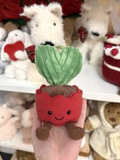 Jellycat Kerrii Cactus. Valentines Limited Edition. Brand new with tag