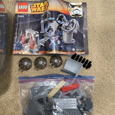LEGO Star Wars Death Star Final Duel 75093 ohne Minifiguren; hat Anleitung LESEN - Bild 1 von 4