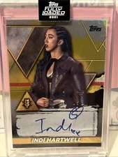 Indi Hartwell 2020 Topps WWE NXT Fully Loaded Autograph #4/50