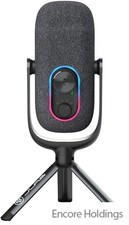 JLab Epic Talk Gaming and Streaming USB Microphone - Black - RGB MEPICTALKRBLK4