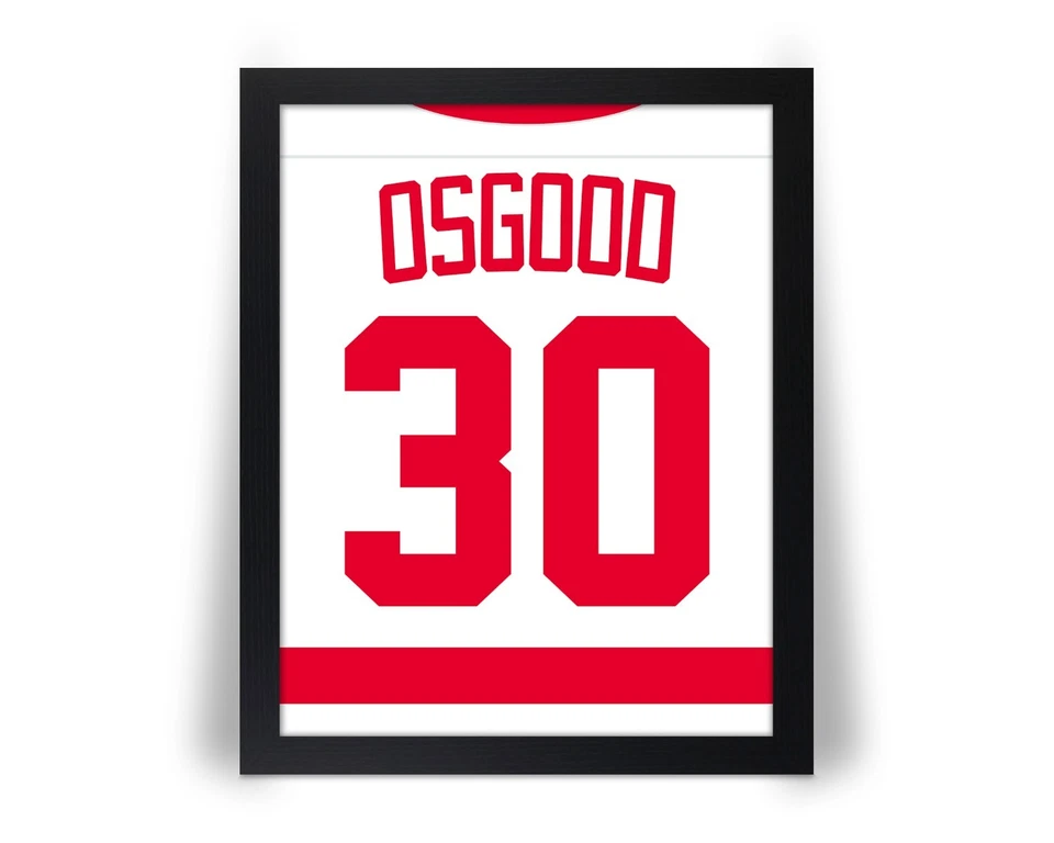 CHRIS OSGOOD 1990s Detroit Red Wings comparable Hockey Photo 8x10 11x14 16x20 JZ - Image 2 of 4