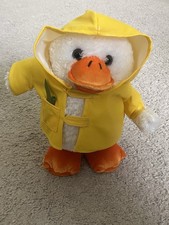Dan Dee Animated Duck Plush Raincoat Musical Talking Dancing Untested