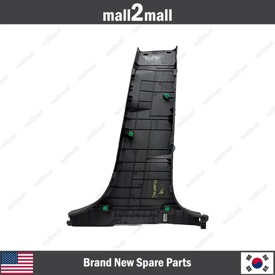 OEM 85835D3000TRY Left Lower Center Pillar Trim fits Hyundai Tucson 2016 to 2021 Foto 2 de 4