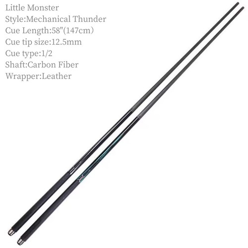 Palo de billar de fibra de carbono trueno mecánico Little Monster 58" 12,5 mm - Imagen 9 de 11