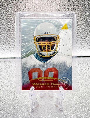 WARREN SAPP 1995 Pinnacle #222 TROPHY COLLECTION ARTIST'S PROOF RC PARALLEL HOF