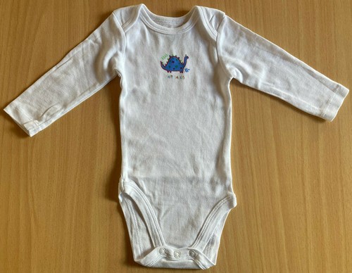 ( Happy Saurus ) Langarmbody Größe 68 ( NEU )