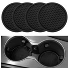 Car Cup Coaster, 4Pcs Universal Non-Slip Cup Holders, Car Interior Accessories