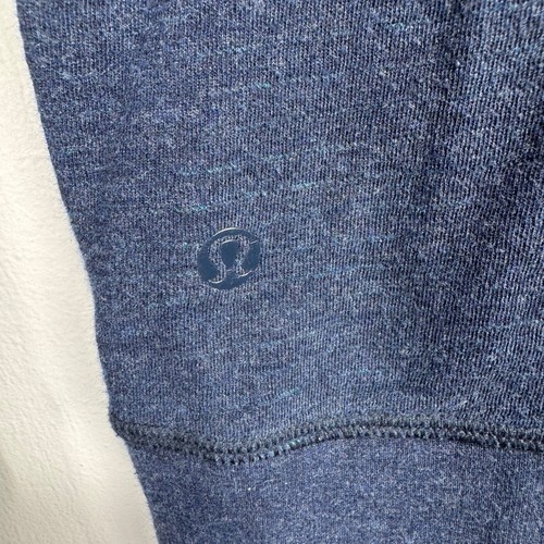 Lululemon Performance Langarmshirt Herren Large Navy Blau Stretch Active Gym - Bild 6 von 10