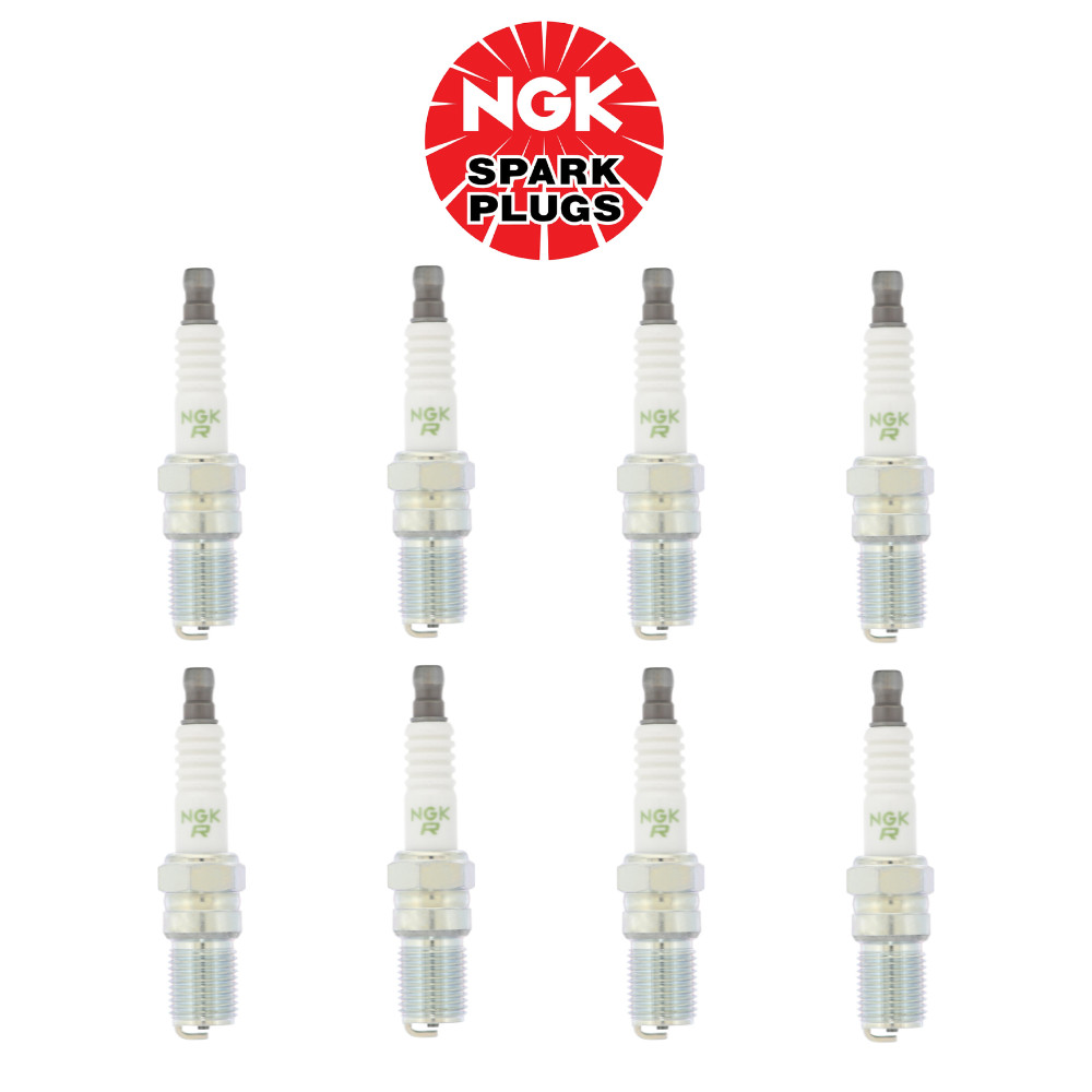 Set of 8 NGK V-Power Spark Plugs 3346 / BR7EF For Jaguar XJ12 XJS 1991-1992