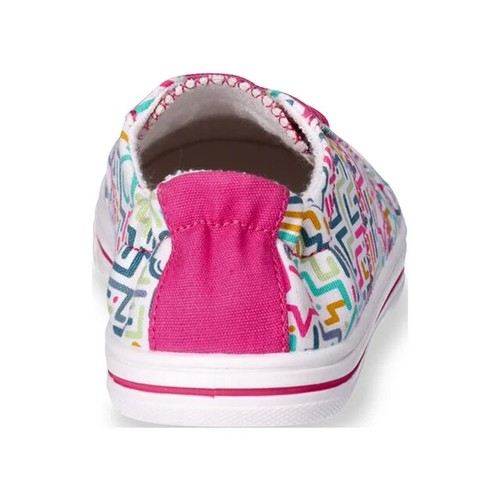 Scarpe da sneaker casual in tela punta d'urto Wonder Nation per bambini e bambine NUOVE - Foto 4 di 11