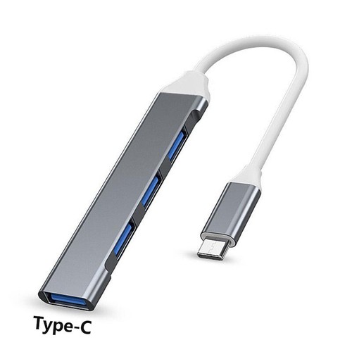 USB C HUB 3.0 Type C 3.1 4 Port Multi Splitter Adapter OTG For PC Compu/vm - Picture 13 of 15
