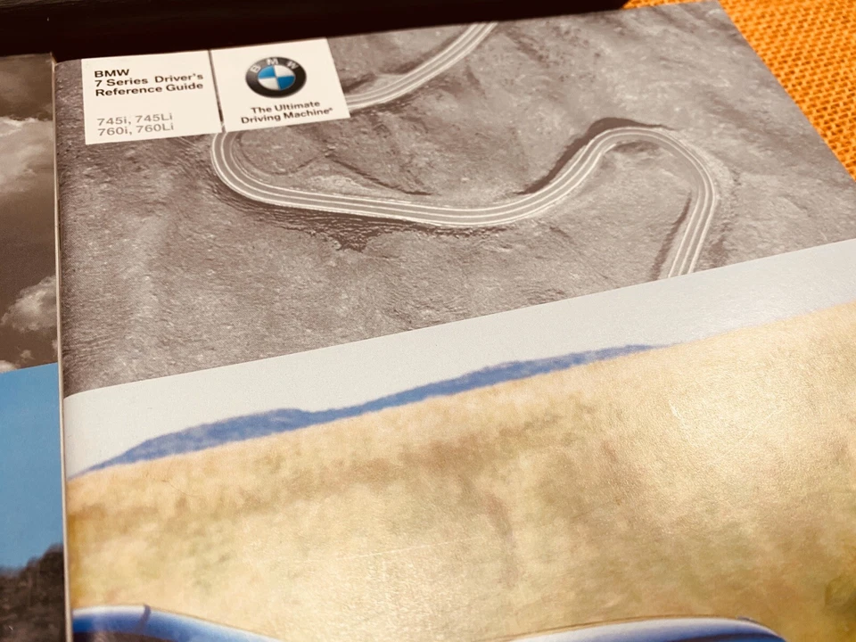 2005 BMW 7 SERIES 745i 745Li 760i 760Li MANUAL DO PROPRIETÁRIO +INFORMAÇÕES DE NAVEGAÇÃO (CONJUNTO COMPLETO - Imagem 3 de 4