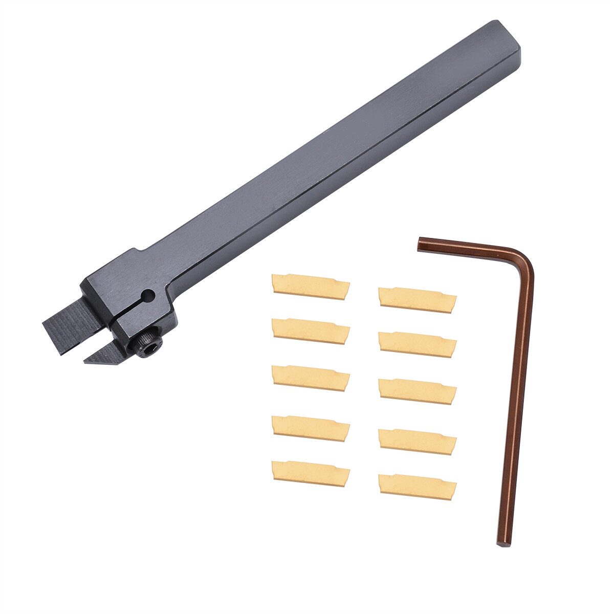 10x MGMN200-G Wendeplatten MGEHR1212-2 Bohrstange Werkzeughalter