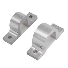 GRP4 Fabrications Ford Escort MK1 / MK2 Pair Of Alloy Steering Rack Clamps
