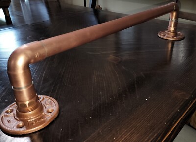 Handmade Copper Towel Rack