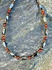 Therapy Red Tigers Eye Blk Copper Magnetic Hematite Necklace Bracelet Anklet