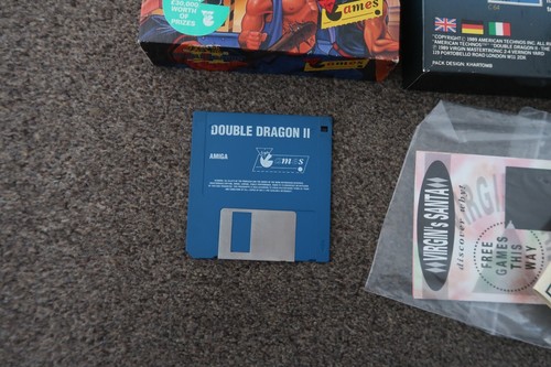 Double Dragon II The Revenge By Virgin Games ~ Original Boxed Amiga Game VGC - Afbeelding 4 van 8