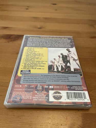 RARE NEW/SEALED MUSIC DVD - “THE TEMPTATIONS: GET READY: DEFINITIVE PERFORMANCES - Picture 3 of 5