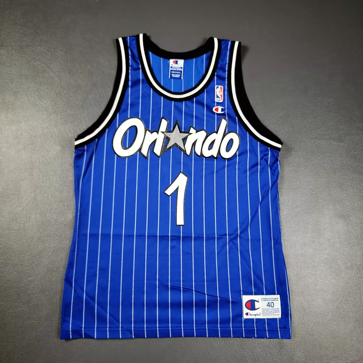 100% Authentic Penny Hardaway Vintage Champion Magic Jersey Size