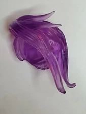 Capsule Chix Hologlow Holo Glow Build Your Own Mix Match Doll Part Purple Hair