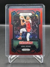 2024 PRIZM MONOPOLY WNBA!  ARIEL ATKINS!  RED PRIZM!  #/99!  MYSTICS! #5