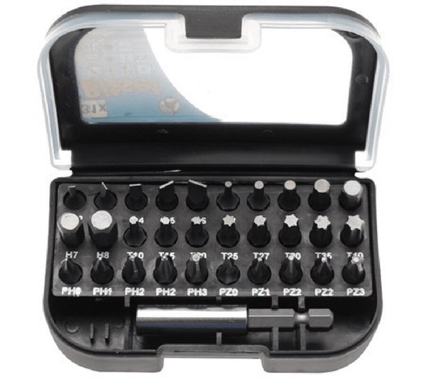 "Bgs Diy Bit-Satz | Antrieb AußEnsechskant 6,3 Mm (1/4\") | 31-Tlg. – 20820"-image