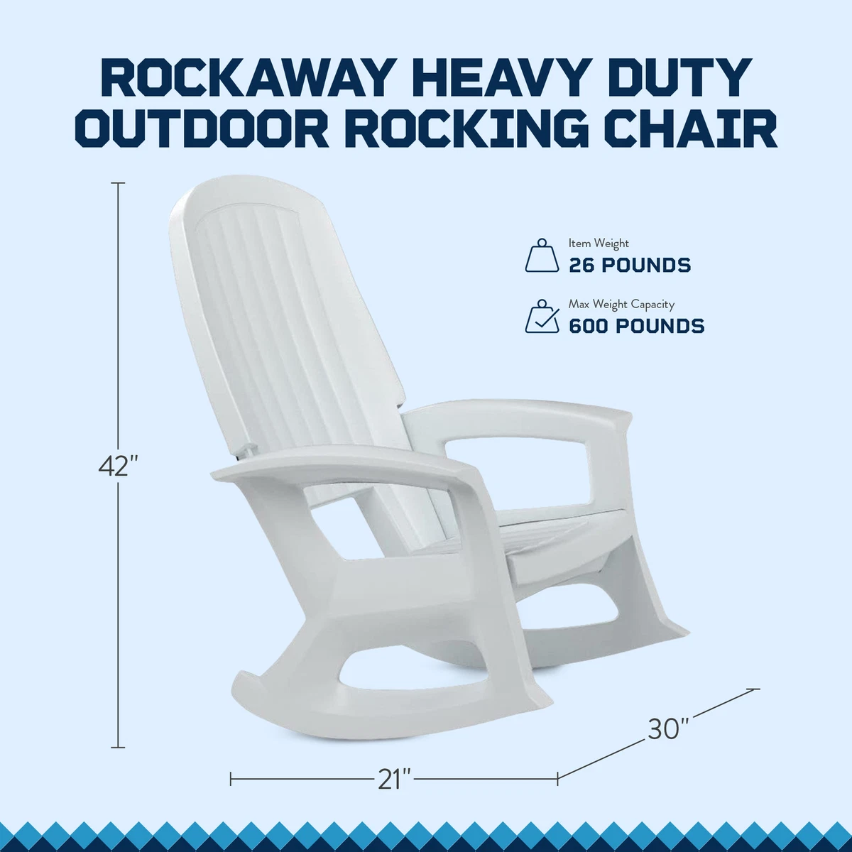 Rockaway outdoor rocking chair outlet