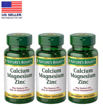 3 Pack Calcium Magnesium Zinc  Vitamin D3 300 EXP. 05/2026