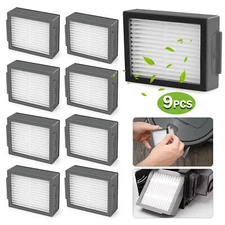 9 Pcs Replacement Filter for iRobot Roomba i7 i7+ i3 i6 i8 Plus E5 E6 E7 Vacuum