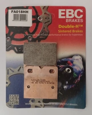 EBC Fritté Arrière Disque Frein Plaquettes Pour Moto Guzzi V1000 G5 (1978 1983) - Photo 1/2