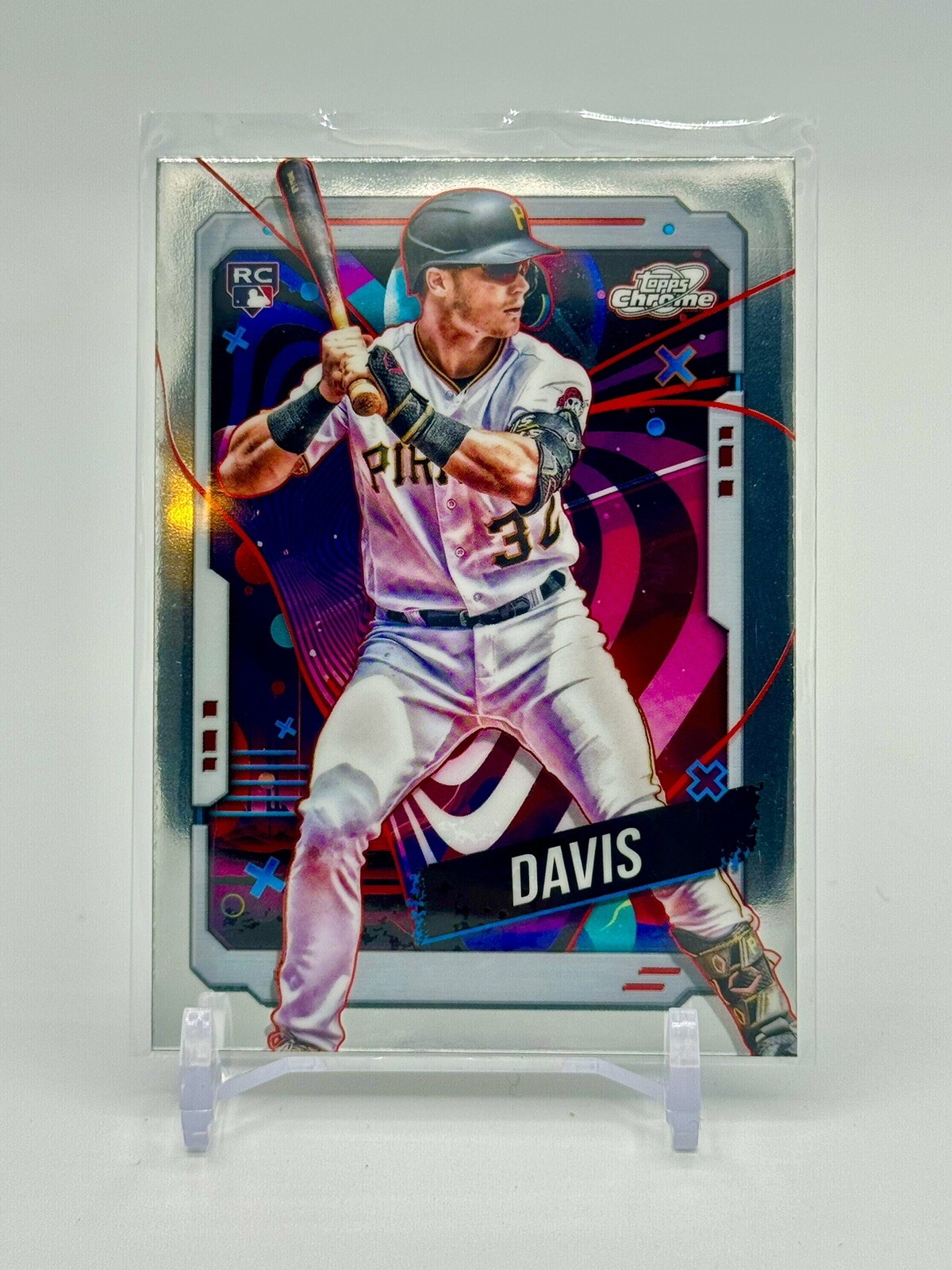 2024 Topps Chrome Cosmic Henry Davis RC #100 Pittsburgh Pirates