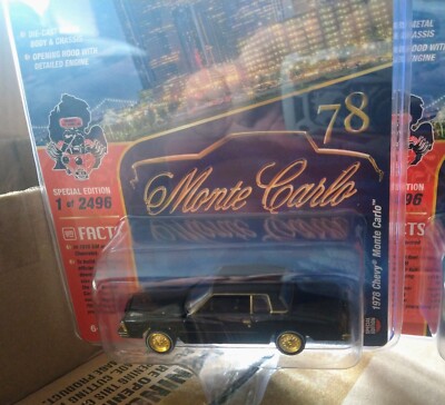 1978 CHEVROLET MONTE CARLO BLACK 