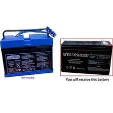 Peg Perego Battery 12 Volt 7Ah 8Ah Slim Battery Replacement Battery  12v 7ah 8ah
