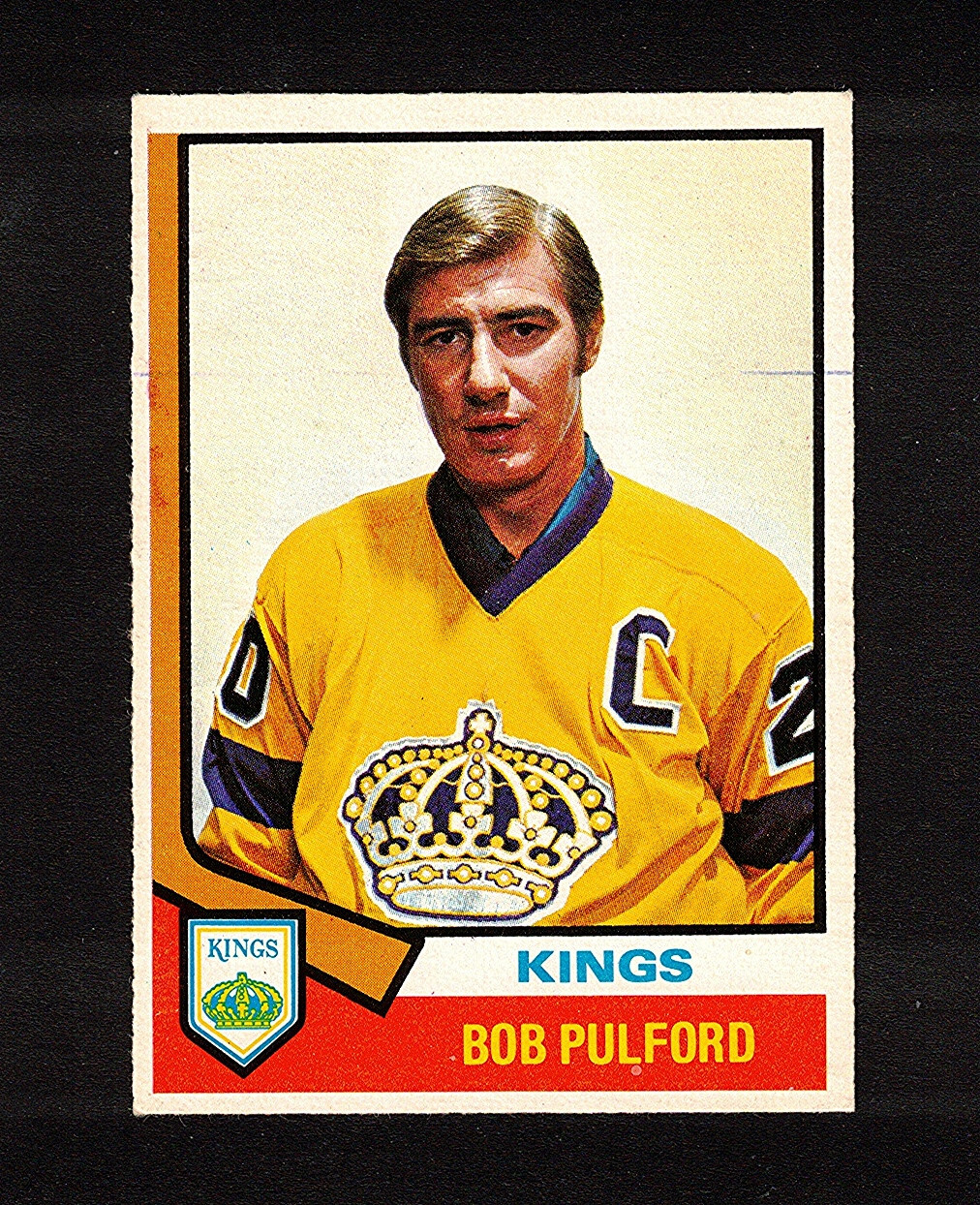 1974-75 BOB PULFORD #229 EX+ OPC Leafs HALL OF FAME Star & NHL Coach Hockey Card