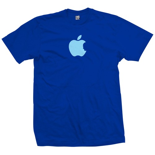 Youth Steve Jobs Tribute T-Shirt | Silhouette Apple Logo RIP Memorial Kids Tee - Picture 47 of 52