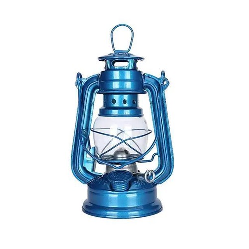 Firehand Feuerhand Hurricane Galvanized Silver Lantern for Camping Oil Lamp - Picture 16 of 17