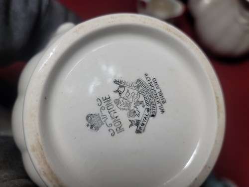 Royal Staffordshire Ironstone Pottery England Full Tea Set, Antique (crazing) - Picture 7 of 10