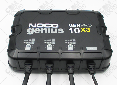 NOCO GENPRO10X3 3-Bank 30A Waterproof On-Board Battery Charger 12V